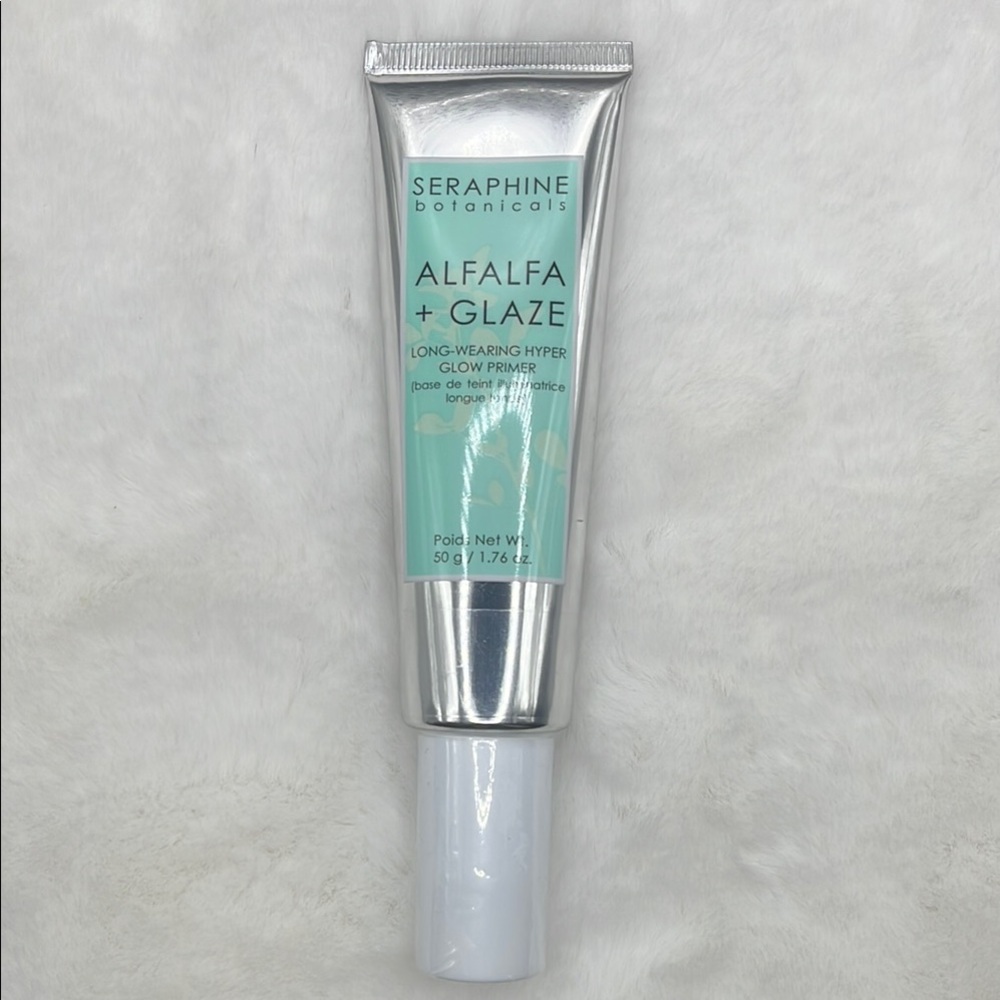 Seraphine Botanicals Alfalfa + Glaze Long Wearing Hyper Glow Illuminating Primer